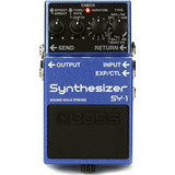 Boss Sy-1 Pedal Sintetizador- Mejor Calidad, Azul (sy-1)