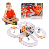 Pista De Autos Espacial Astronauta Juego Para Niños 31 Pcs