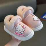 Zapatos Térmicos Gruesos Hello Kitty De Invierno Para Niños