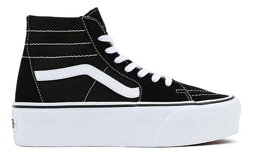 Tenis Vans Sk8 Hi Tapared Black/true White