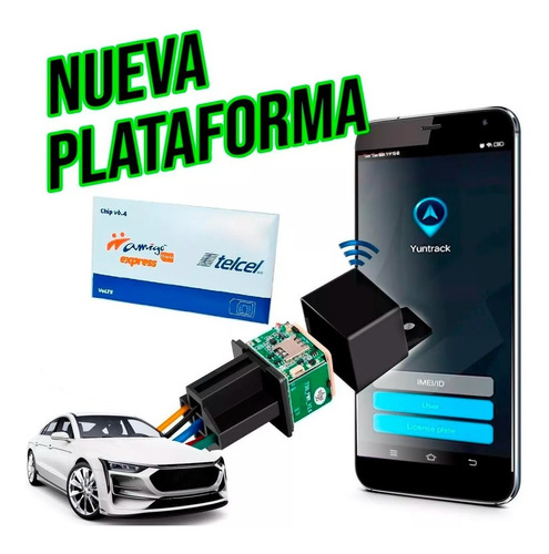 Gps Relevador Espia Relay Rastreador Con Plataforma Gratis