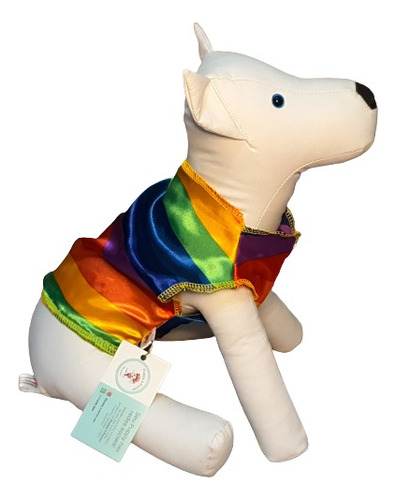 Colete Pet Cetim Lgbt Roupinha Pet Roupa Pra Cachorro