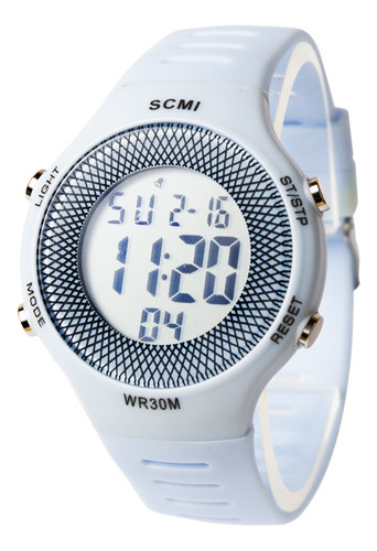 Reloj Digital Para Mujer Con Cronometro, Luz Y Alarma 