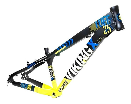 Quadro Mtb Vikingx Dirt Jump Tuff X-25 Aro 26