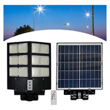 Luminária Solar Pública Poste Rua Led 600w Com Sensor