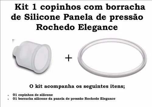 Anel De Vedação Rochedo Inox Original + Copinho Frete 13,00