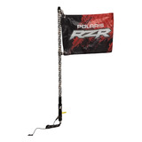 Antena Led Rgb 90 Cm Bandera Rzr Roja Atv Utv Cuatrimoto Rzr