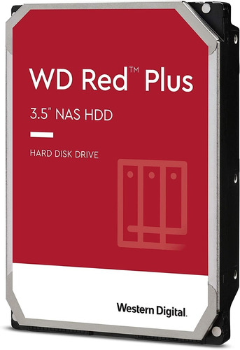 Disco Duro Interno Western Digital Red Plus 4tb