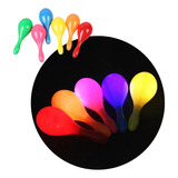 Maracas Luminosas Led X10 - Maraca Luz Activa Con Movimiento