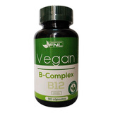 Vitamina Complejo B2 B3 B12 ++ Fnl Vegan 1 Frasco 90 Caps