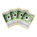 Kit Carta Pokémon Energia De Proteção V Tempestade Prateada