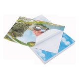 100 Folhas Papel Fotográfico Adesivo 90g Matte A4 Fosco Jojo