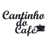 Aplique Em  Mdf Cantinho Do Café