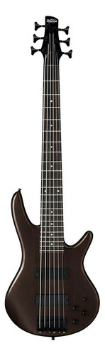 Orientação De Baixo Ativo Ibanez Gsr206b Wnf Walnut Flat De 6 Cordas Orientação À Mão Direita Número De Cordas 6 Cores Walnut Flat