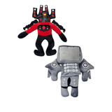 Peluche Grandes Pack Titan Tv Man Y Speakerman Skibidi Toile