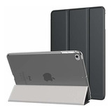 Funda Rigida Gris Oscuro Plegable Compatible Con iPad Mini 4