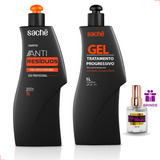 Kit Progressiva Gel Sachê Fresh 2x1 L Liso Perfeito + Brinde