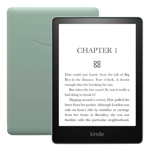 Amazon Kindle E-reader Paperwhite 11va 6.8  16gb Avage Green