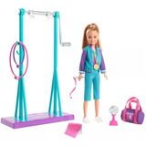 Barbie Stacie Malibu Gimnasta Con Accesorios Original Mattel