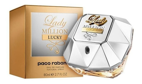 Lady Million Lucky Paco Rabanne 80ml Dama Original