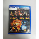 Mortal Kombat Ps Vita Mídia Física Original Em Bom Estado