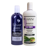 Combo X2 Shampoo Silver - Rulos Han