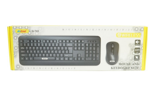 Kit De Teclado Y Mouse Inalámbrico