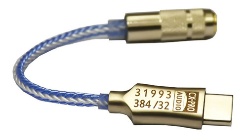 Amplificador De Audífonos Cx31993 Usb Tipo C Dac Azul Con