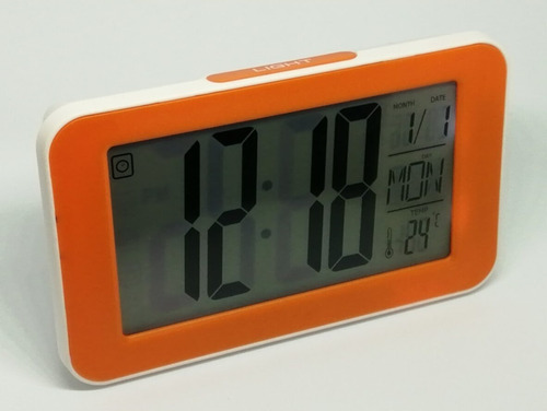 Reloj Despertador Lcd - Termometro Fecha Timer Kadio Kd-1828