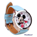 Reloj Mickey Mouse Celeste