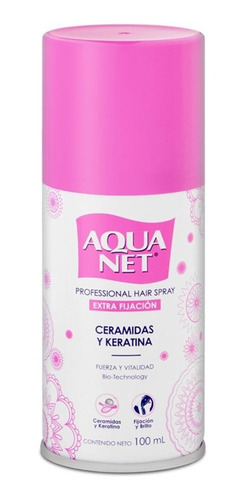 Aqua Net  Spray Para Peinar Ceramidas Y Keratina 