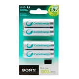 Pilas Aa X 4 Sony 1000mah 