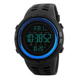 Reloj Deportivo Azul Impermeable Skmei 1251 Para Hombre