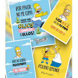 Kit Imprimible Día Del Padre Homero Simpson Para Imprimir