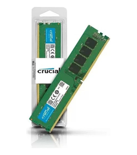 Memória Ram Desktop Ddrl3 8gb 1600mhz Cl11 1,35v Crucial