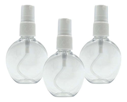 Mini Atomizador 30 Ml Envases Botella Plastico Muestras X 10