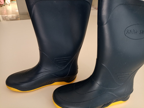 Bota De Lluvia Nautica Marine, Calfor Talle 36