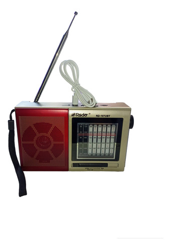  Radio Solar Bluetooth Usb, Radio, Linterna, Carga Automatic