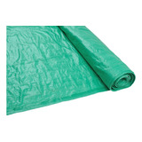 Rollo De Rafia Cubre Cerco Lona Verde 1.5mt X 25mt