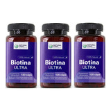 Biotina Ultra Nf 360 Capsulas 3x120. Uñas Caida Pelo Piel