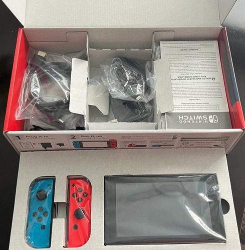 Nintendo Switch 32gb V1.1 +control Joy, Color Negro