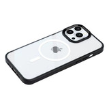 Funda Magnética Transparente Para iPhone 12, 13, 14, Magsafe