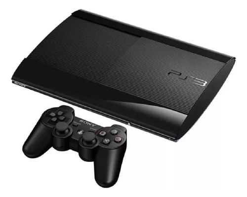 Sony Playstation 3 Super Slim 500gb Color Negra.formateada 