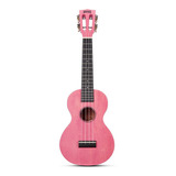 Ukulele Concert Série Island - Rosa Coral Pink - Com Capa