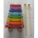 Xilofone Infantil Metalofone Afinado Musicalizar Montessori