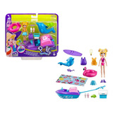 Polly Pocket  Aventura Acuática Muñeca Animales