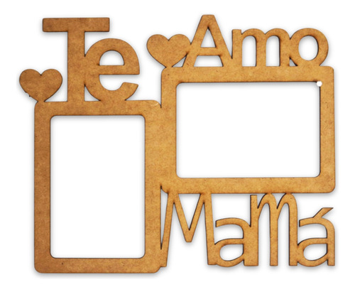 Portarretrato Regalo Día De Las Madres Mamá 10 Mayo Mdf 12pz