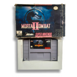 Mortal Kombat 2 Snes Super Nintendo Con Caja - Wird Us