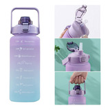 Botella Motivacional Plastica 2litro Sorbete Botellon Trendy