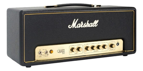 Cabeçote Marshall Origin Ori50h-b Valvulado Guitarra 50w